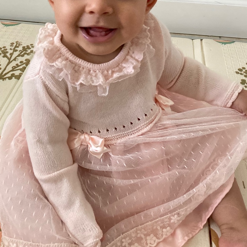 3-6month Warm Baby Girl Dress